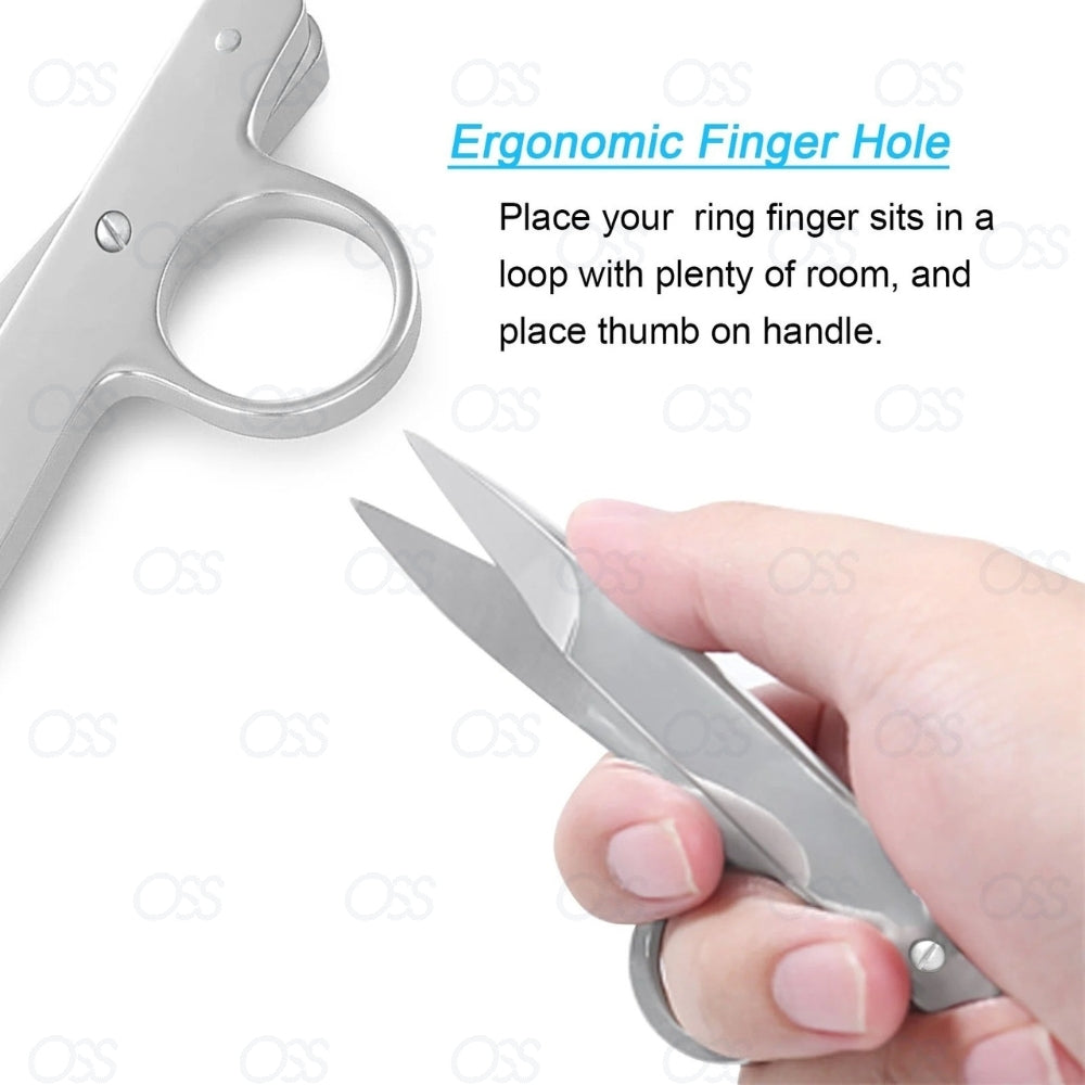 Thread Sewing Scissors Tailor Snipper Fishing Cord String Cutter Snip Smooth