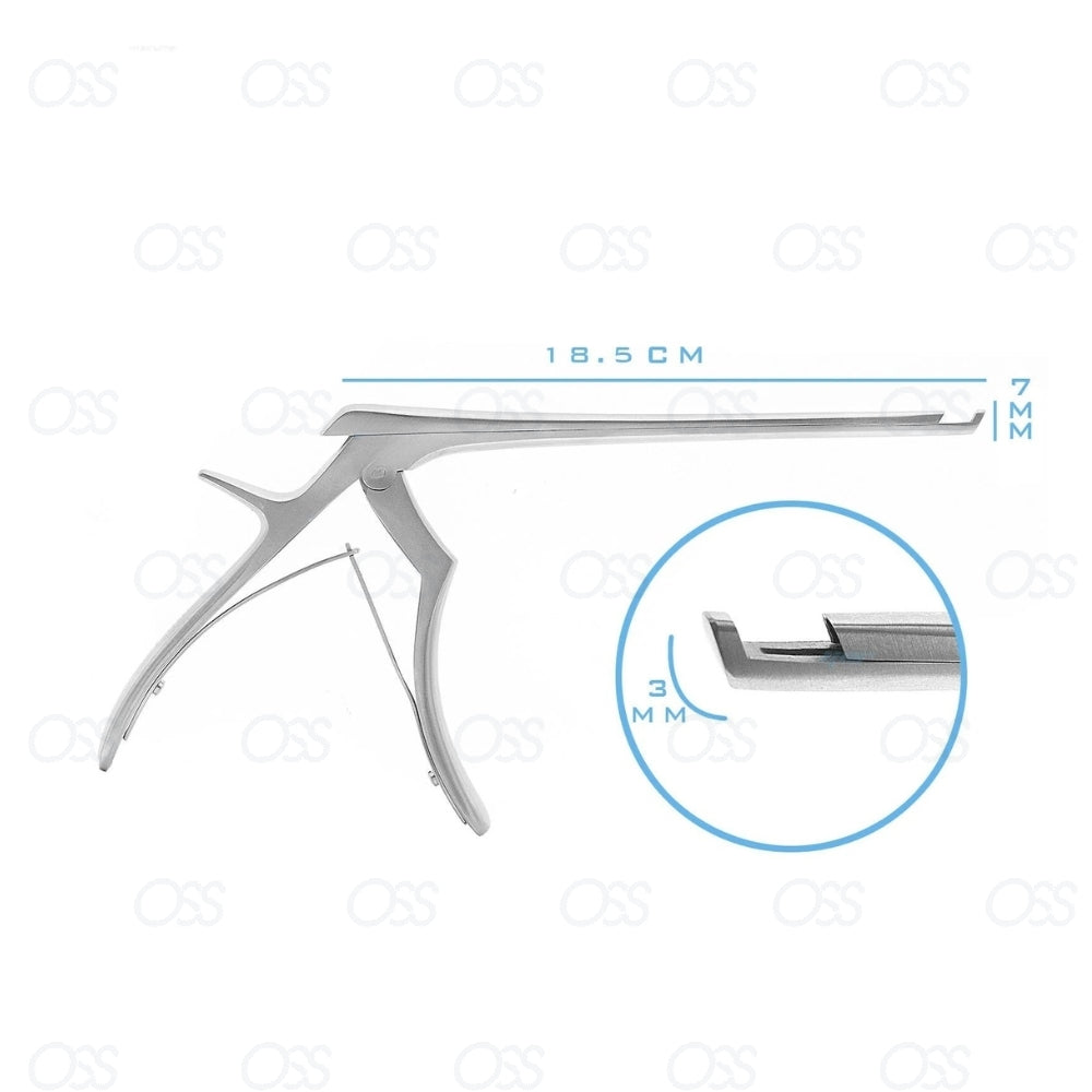 Tischler Biopsy Forceps Shaft 18.5cm 7mm Bite Gynecology Surgical Instrument