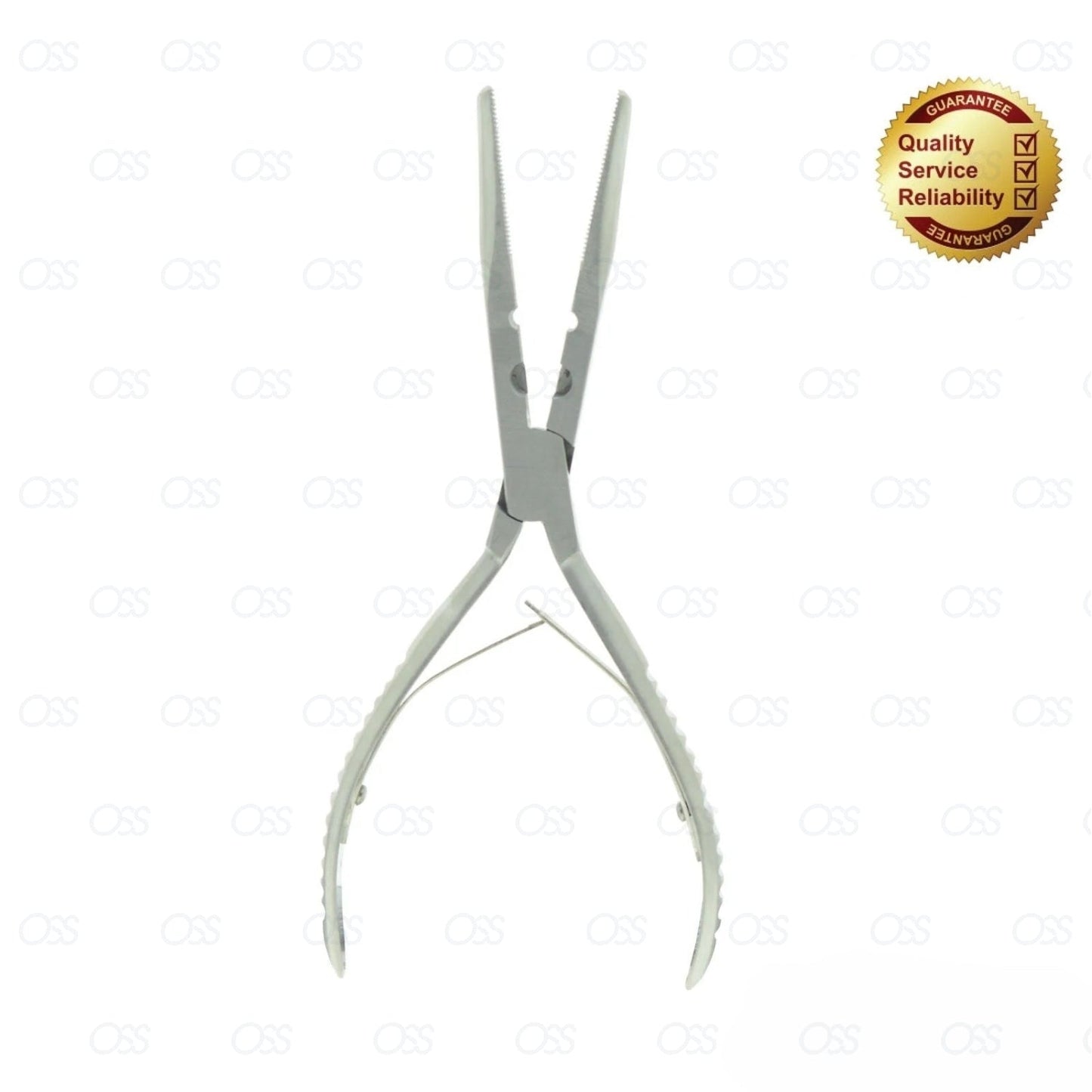 Triangle Fish Bone Pliers Silver