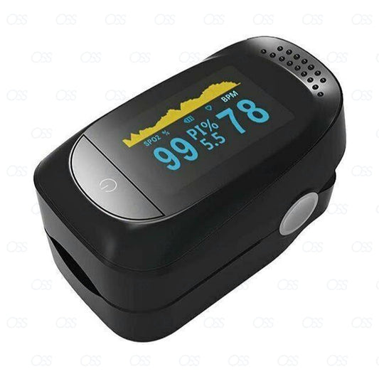 UK Fingertip Pulse Oximeter Blood Oxygen Saturation SpO2 Finger PR Monitor UN