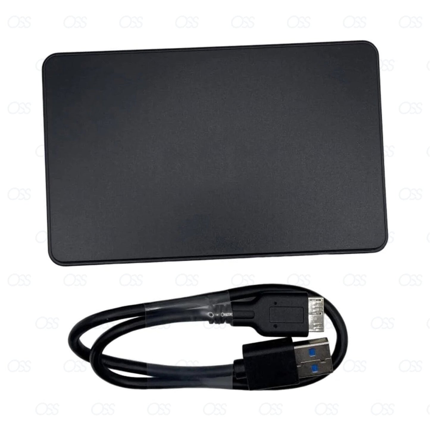 USB 3.0 SATA External Hard Drive Case 2.5 Inch Enclosure Caddy HDD SSD Black