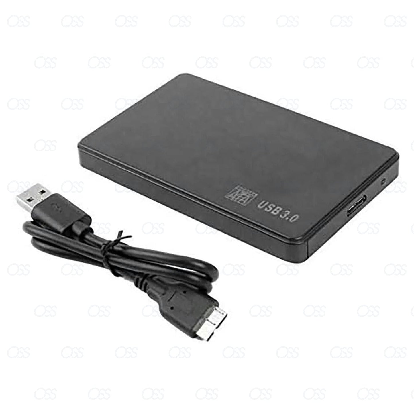 USB 3.0 SATA External Hard Drive Case 2.5 Inch Enclosure Caddy HDD SSD Black