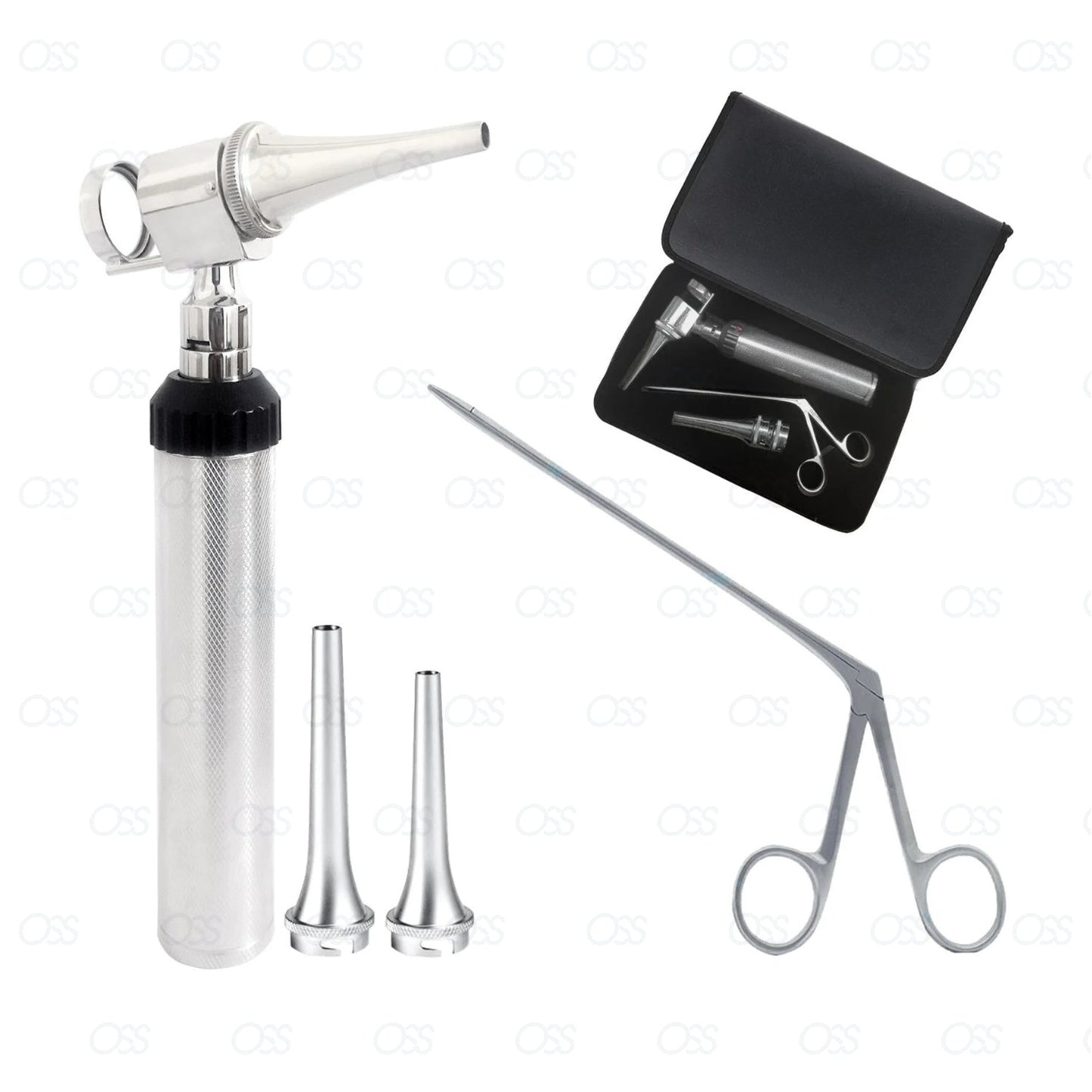 Vet Magniscope ENT Veterinary Otoscope Hartmann Speculum Set Medical Diagnostic Metal Specula