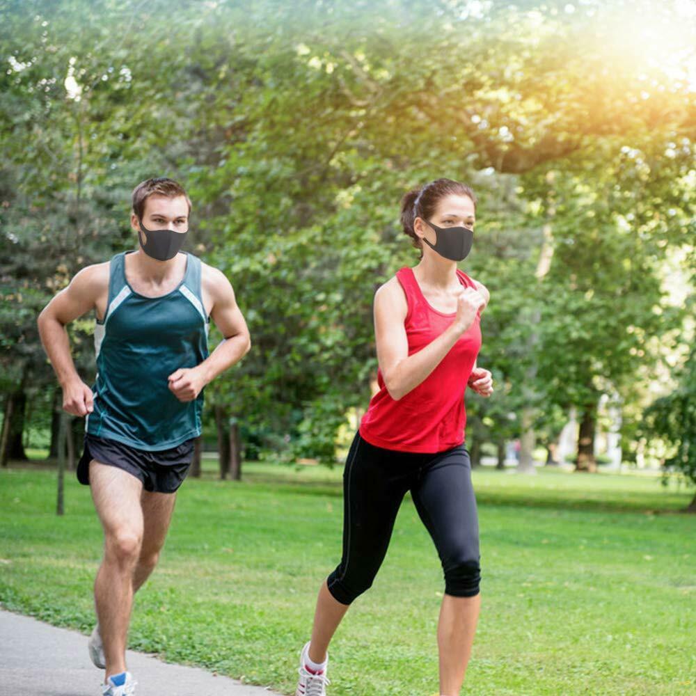 Face Mask Washable Breathable Reusable Adult Mouth Protection Cover Shield Design