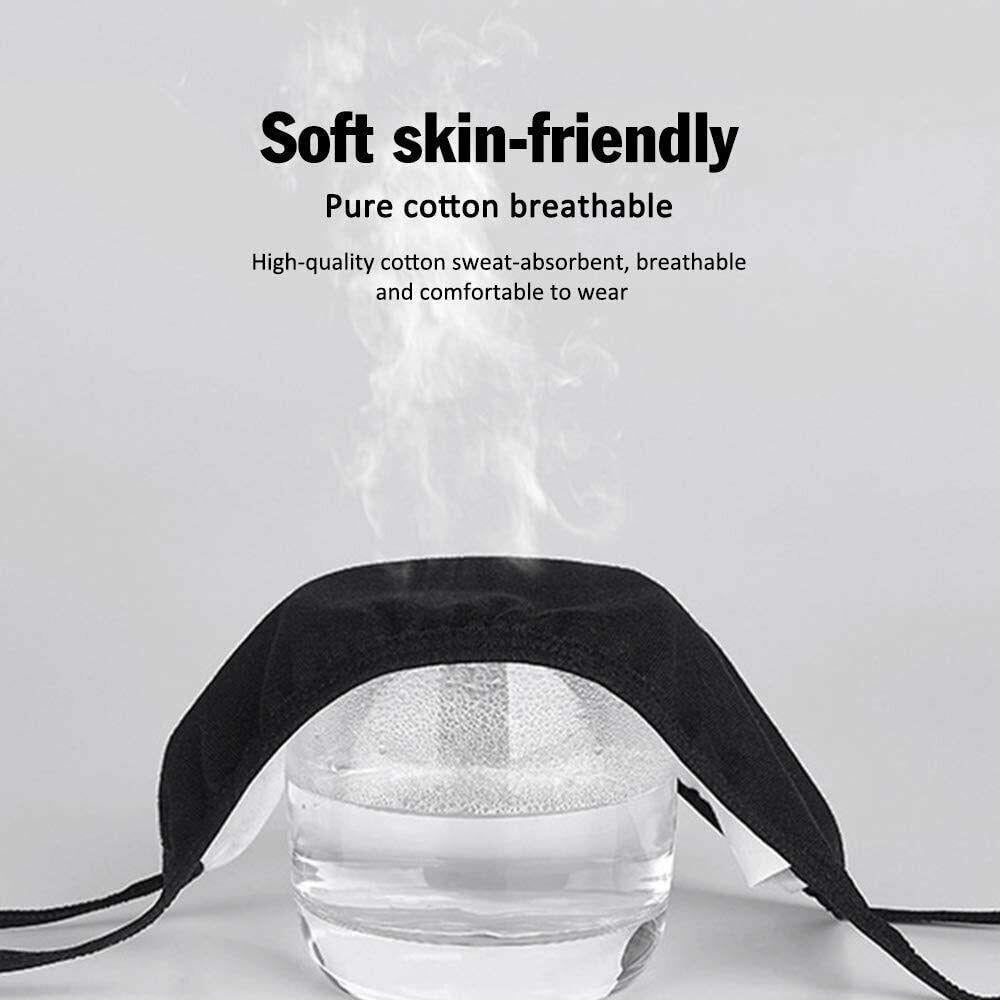 Face Mask Washable Breathable Reusable Adult Mouth Protection Cover Shield Design
