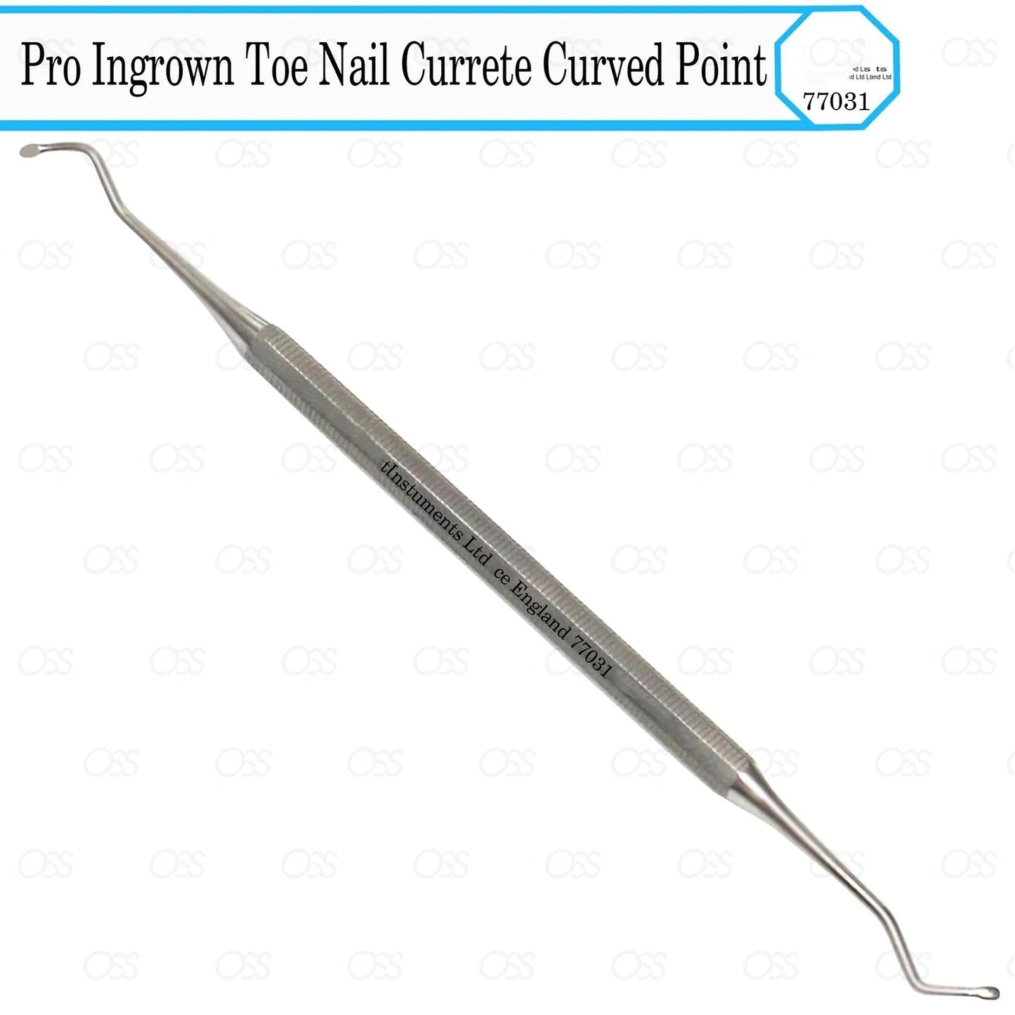 Ingrown Toe Nail File & Lifter Kit INGROWN SIDE EDGES Chiropody Podiatry Tools