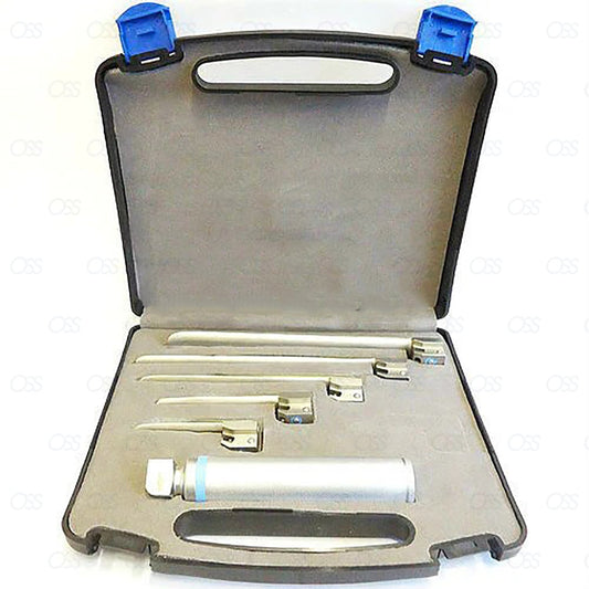 Miller Laryngoscope 5 Blades Medical Diagnostic Examination Conventional New