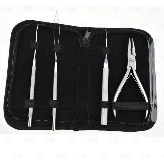 HUMAN HAIR EXTENSIONS TOOL KIT NEW