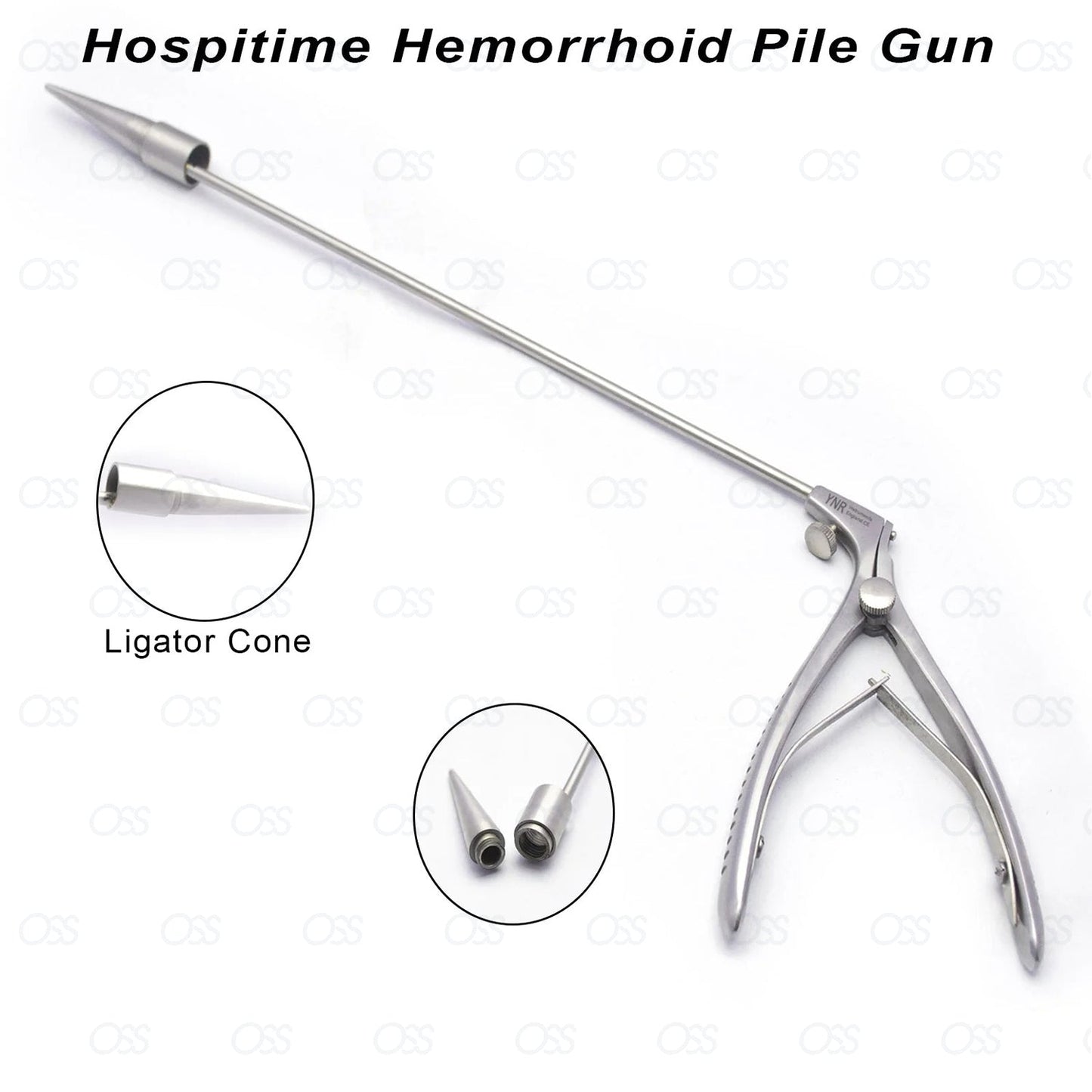 Hospitime Hemorrhoid Pile Gun Forceps