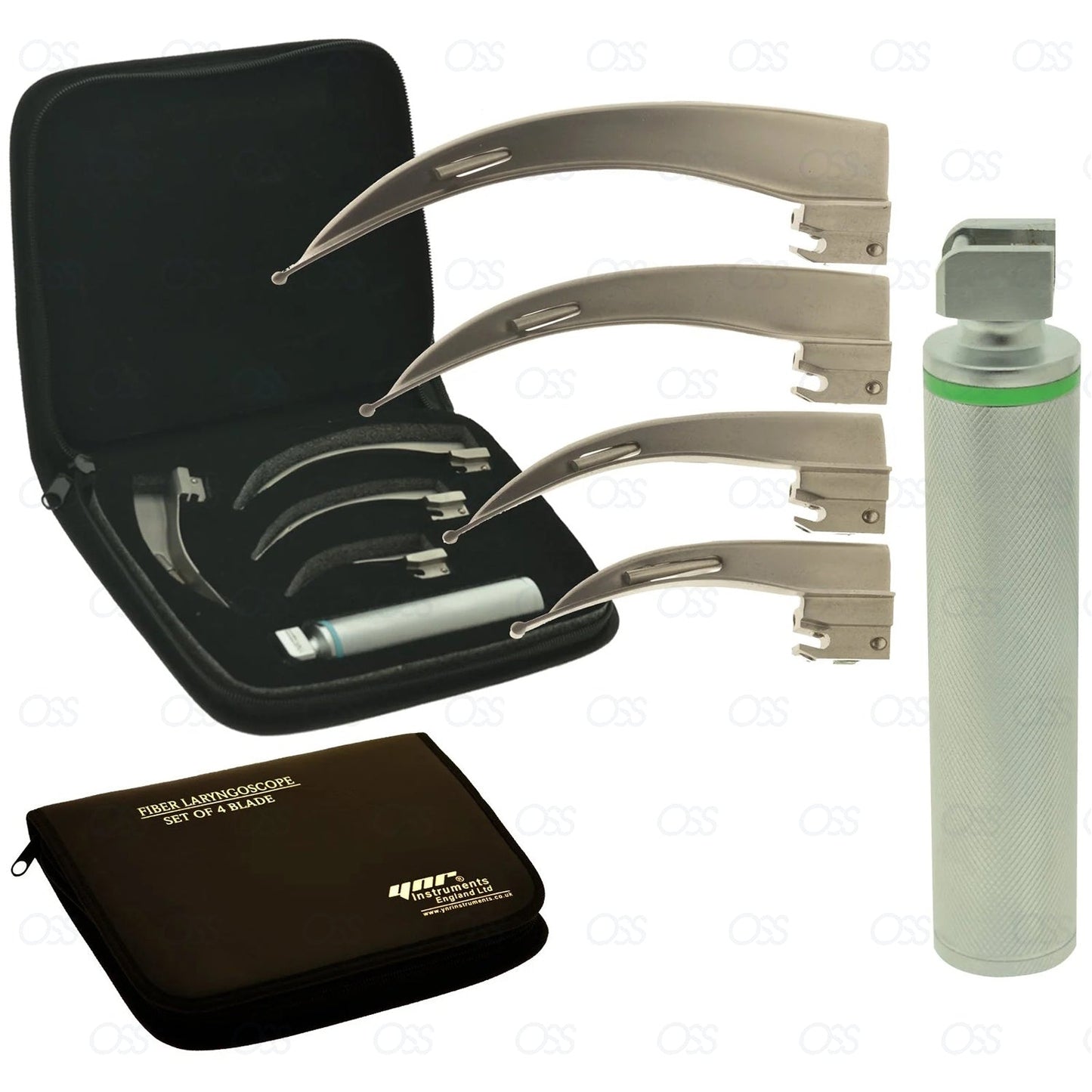 Macintosh Laryngoscope with Fibre Optic Illumination Technology Surgical Instruments