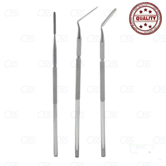 Interchangebale Periotome Kit Periotomes 3Blades Dental Gengival Instrument