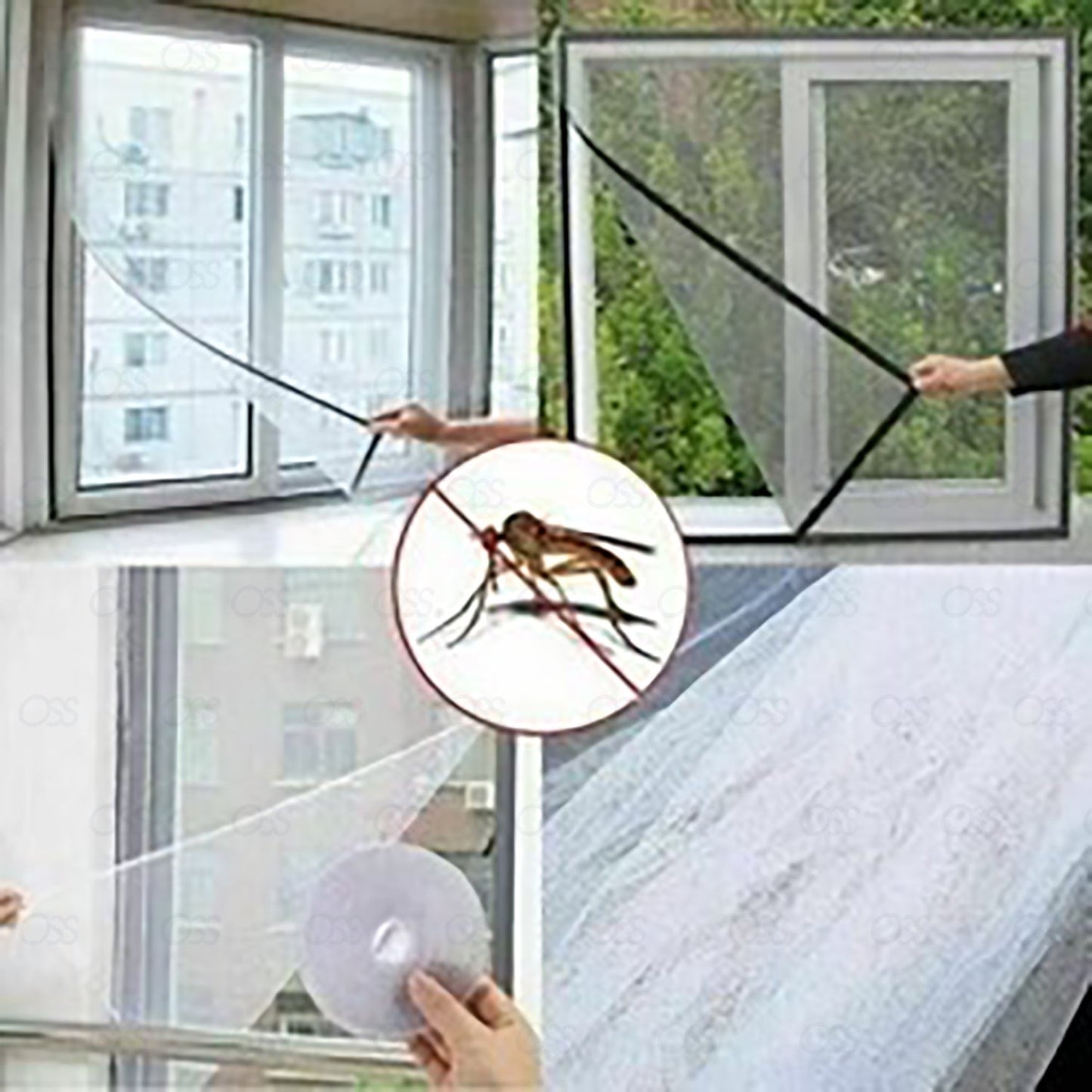 Mesh Net Window Screen Fly Mosquito Moth Screen Netting Insect Repellent Screens