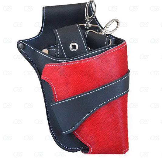 Hair Scissor Holster, Hairdressing Pouch Barber Shears Holster Hairdressing Salon Scissors Kit Bag Scissors Holder Pouch for Hair Stylist Clips Waist Shoulder Belt