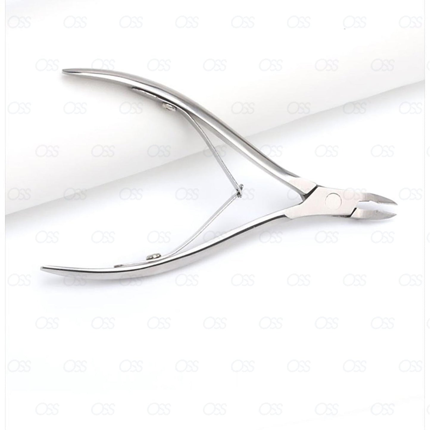 Professional Cuticle Trimmer Nail Cuticle Cutter Stainless Steel Cuticle Nippers with Sharp Blades of Cuticle Clippers Manicure Tools with Double Spring for Nail Care Pedicure Nail Tools
