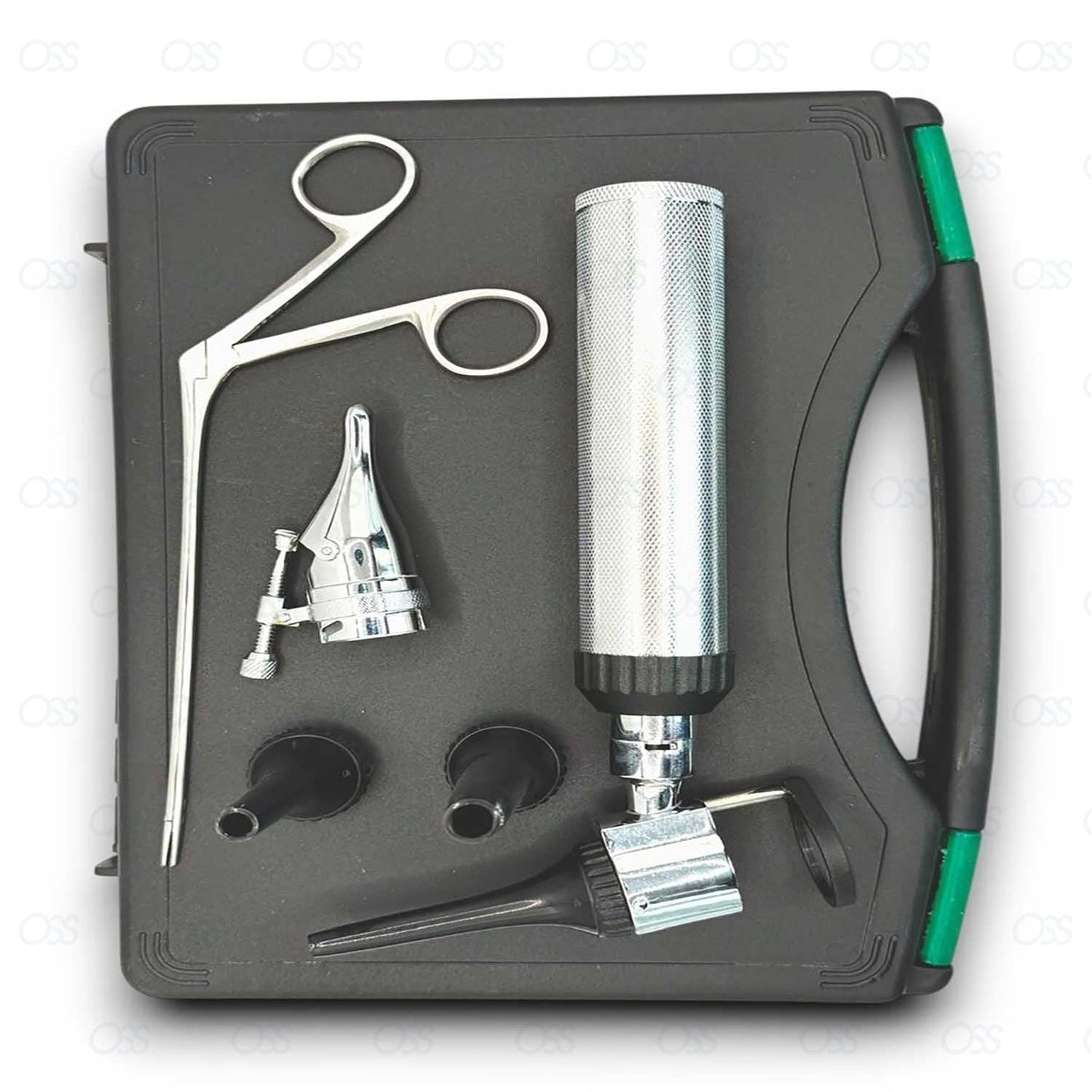 Otoscope Microscope Auriscope Conventional + Adapter + Disposable Specula BUNDLE