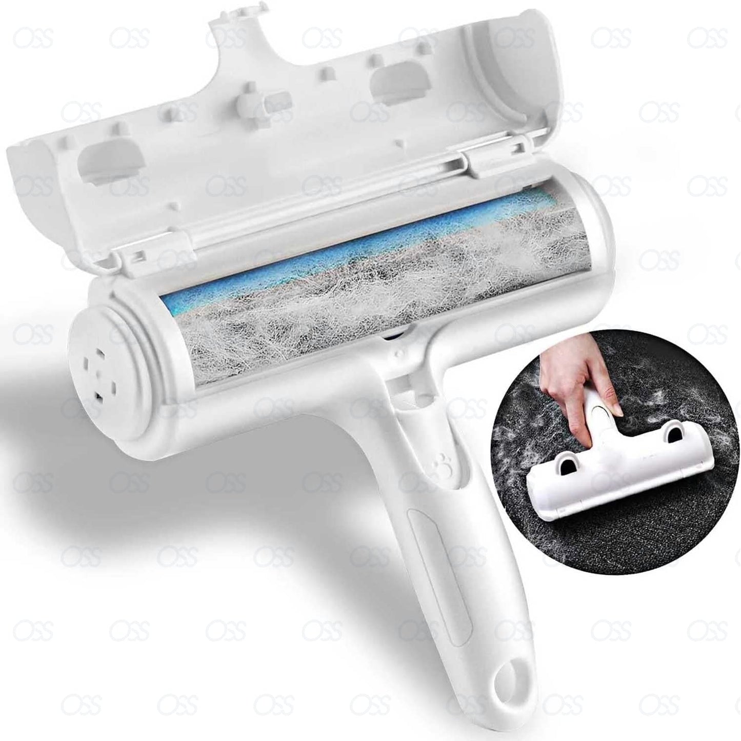 Pet Hair Remover Sofa Clothes Lint Cleaning Brush Reusable Dog Cat Fur Roller