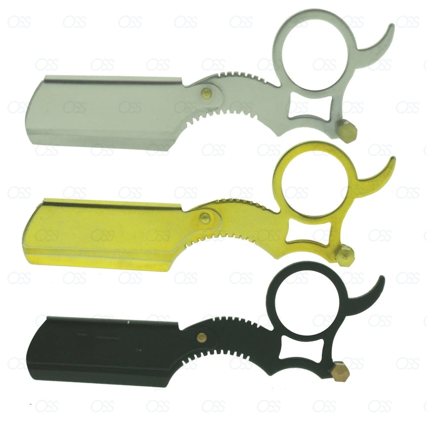 Mens Shaving Razor Straight Compact