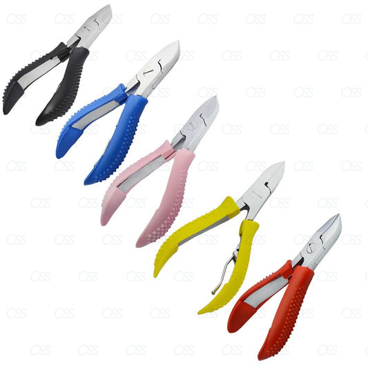Pro Rubber Toe Nail Clipper Cutter Nippers-Chiropody Heavy Duty Thick Nails