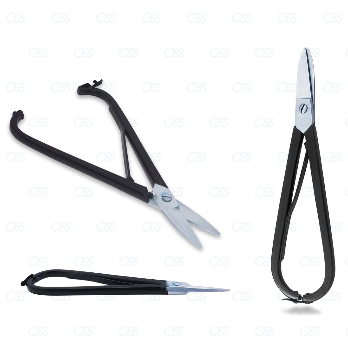 METAL TIN SNIPS  JEWELLERS CUTTING SHEARS CRAFTS WIRE WORK STRAIGHT IN 4 STYLES