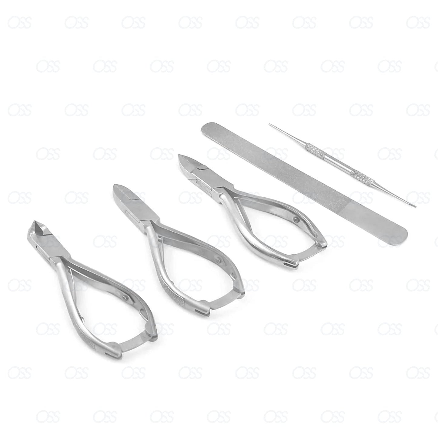 Podiatry Tool German Forged - 5.5 inch Cantilever Nail Nippers to Cut Thick Toe Nails - Hospital Grade - 14cm