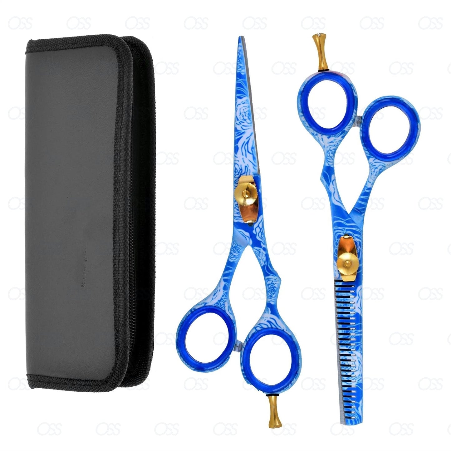 Hairdressing Scissors Barber Salon Hair Cutting & Thinning Shears Razor Sharp Set
