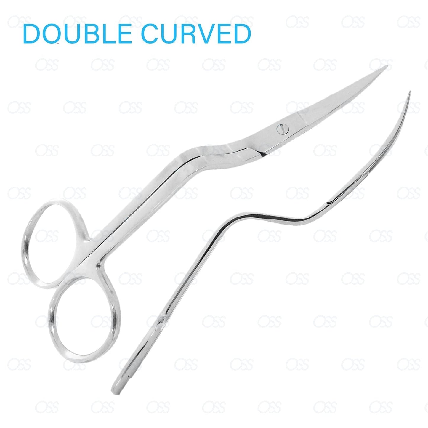 Large Double Curved Scissors - Stainless Steel Embroidery Supplies allstitch