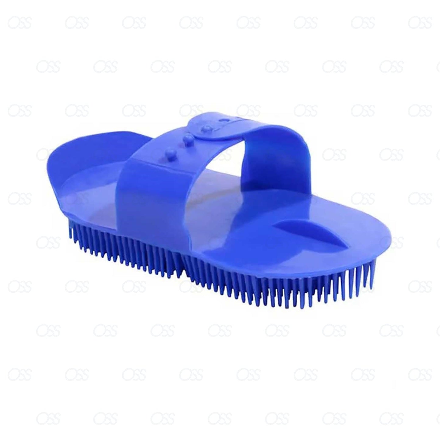 Plastic Curry Comb with Adjustable Strap Horse Pony Care Grooming