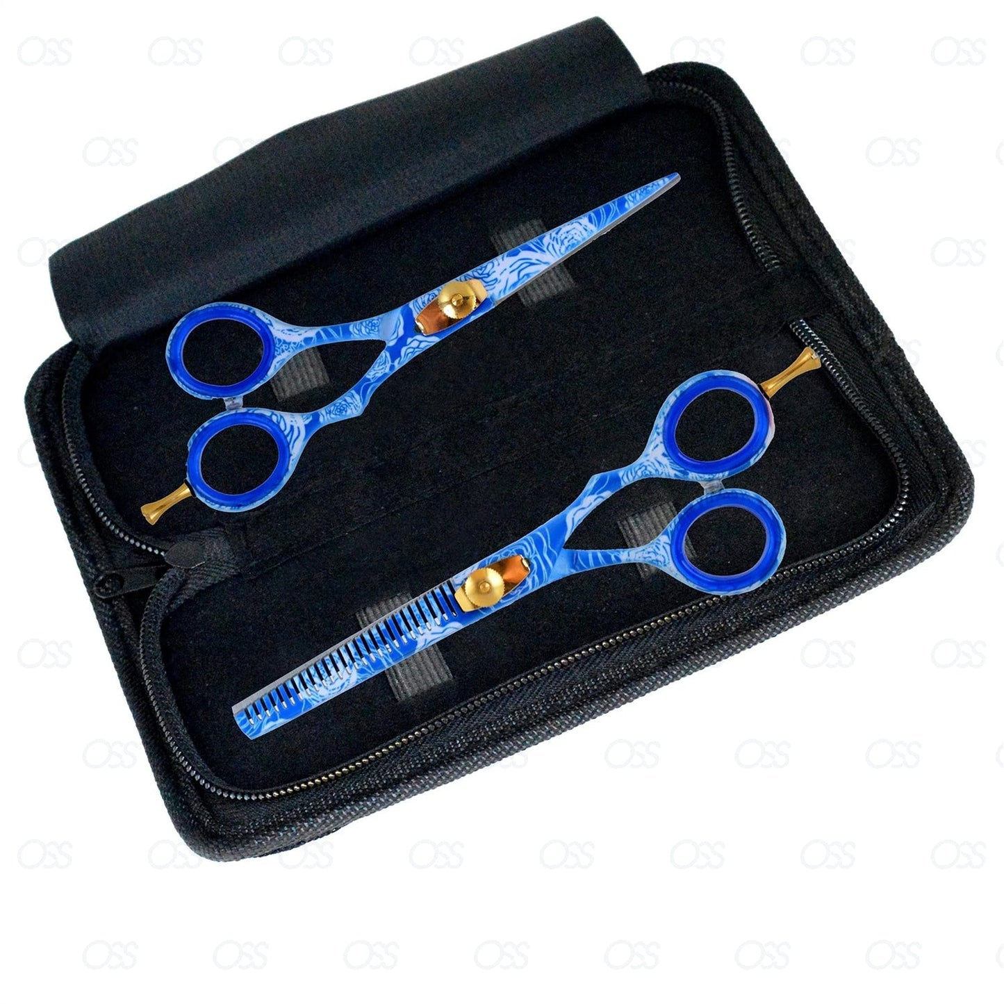 Hairdressing Scissors Barber Salon Hair Cutting & Thinning Shears Razor Sharp Set