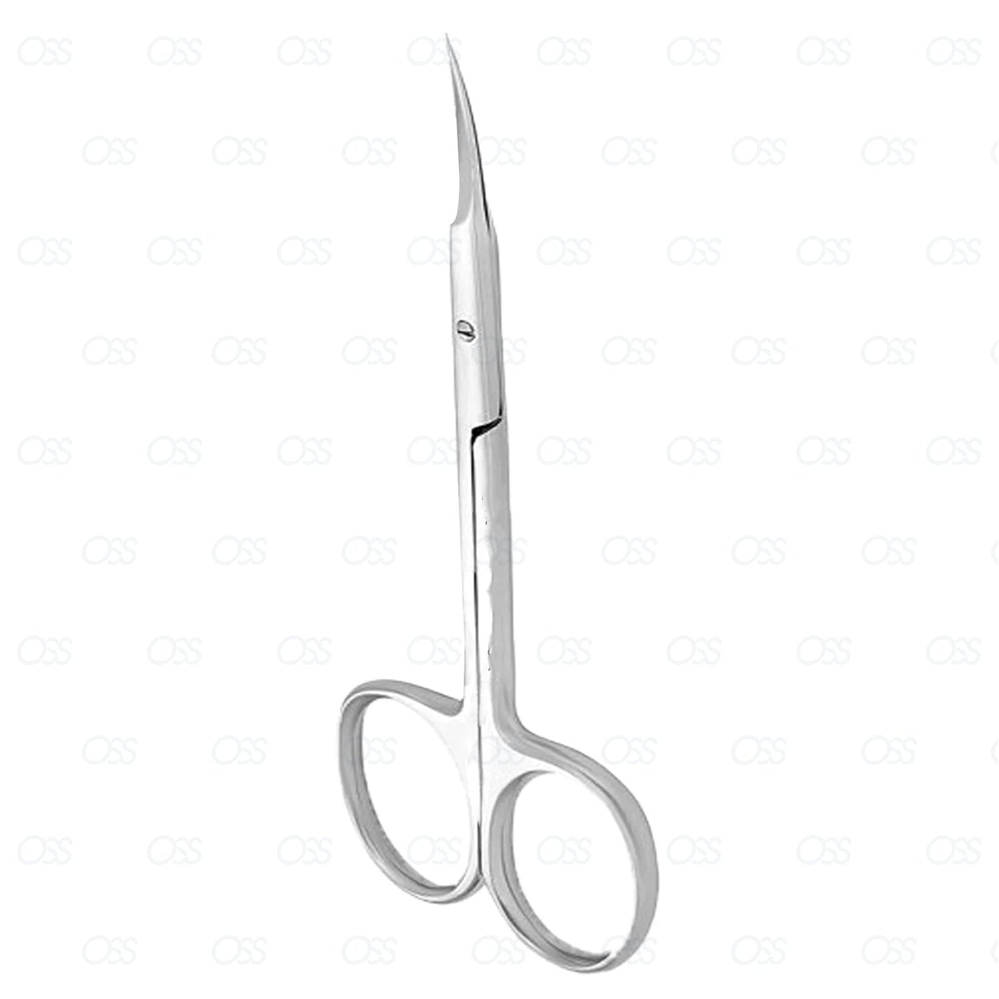 Left Hand Finger Toe Nail Scissors Curved Arrow Steel Manicure Cuticle Nail Arts