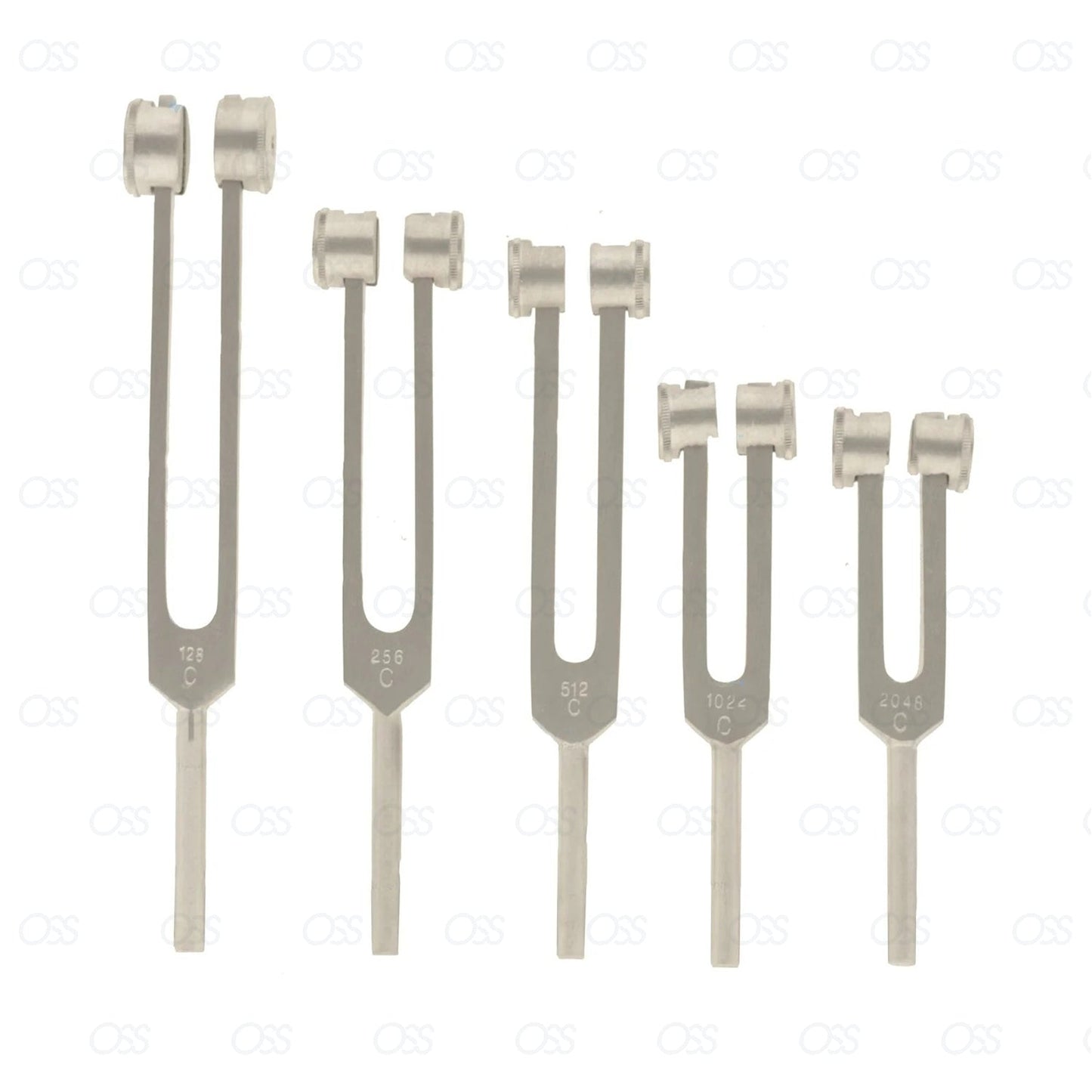 Medical Tuning Tunning Fork Chakra 5pcs Set Made Of Aluminium CE MARK