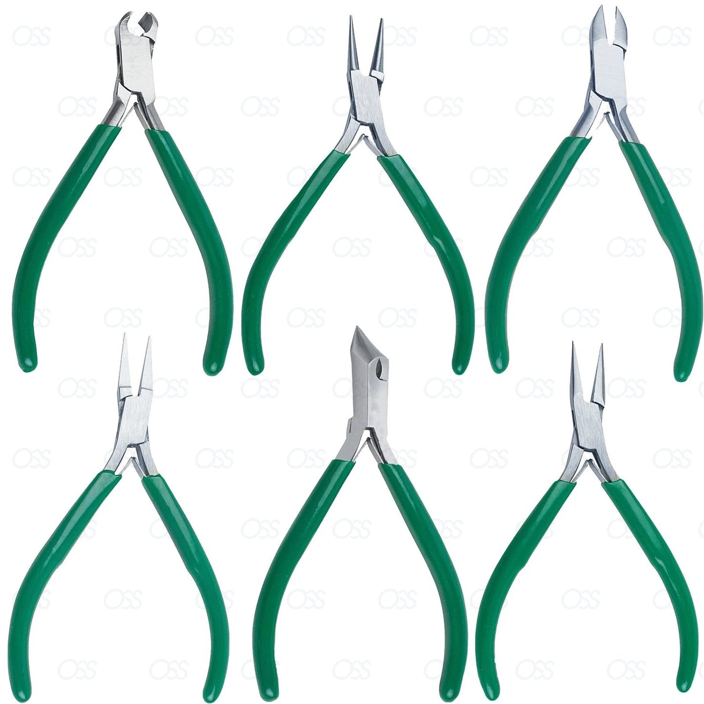 Jewellery Making Beading Pliers, Flat Nose, Chain Nose, Round Nose, Side Cutter