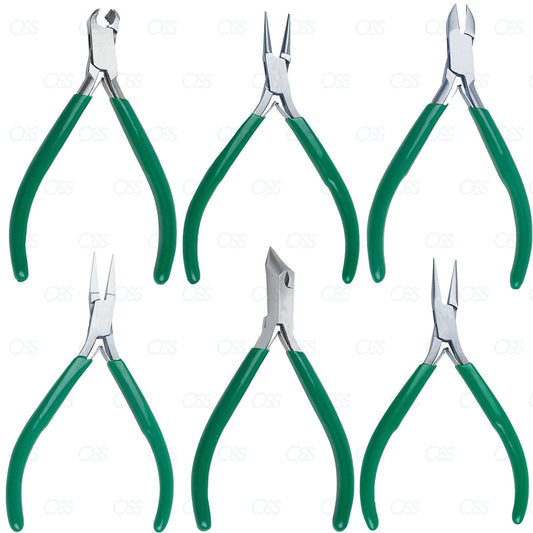 Jewellery Making Beading Pliers, Flat Nose, Chain Nose, Round Nose, Side Cutter