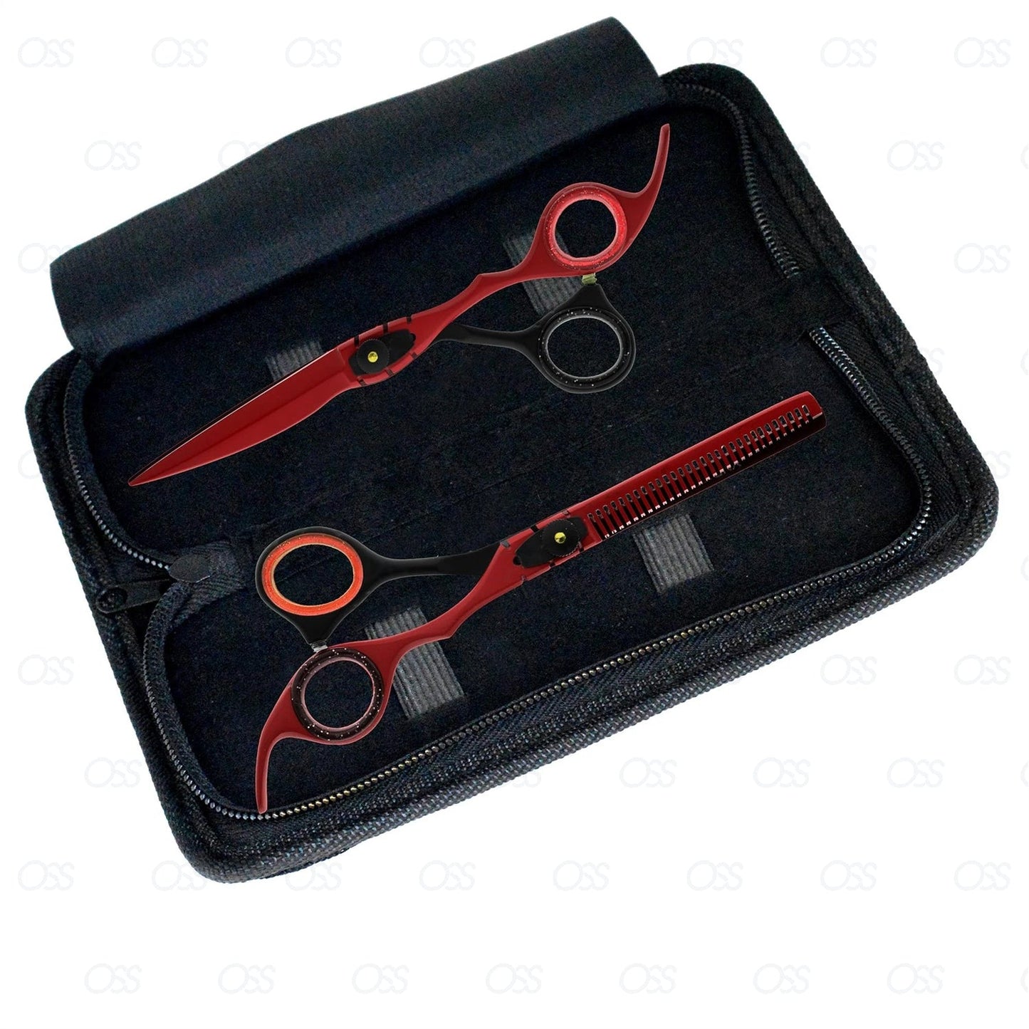 Hairdressing Scissors Barber Salon Hair Cutting & Thinning Shears Razor Sharp Set
