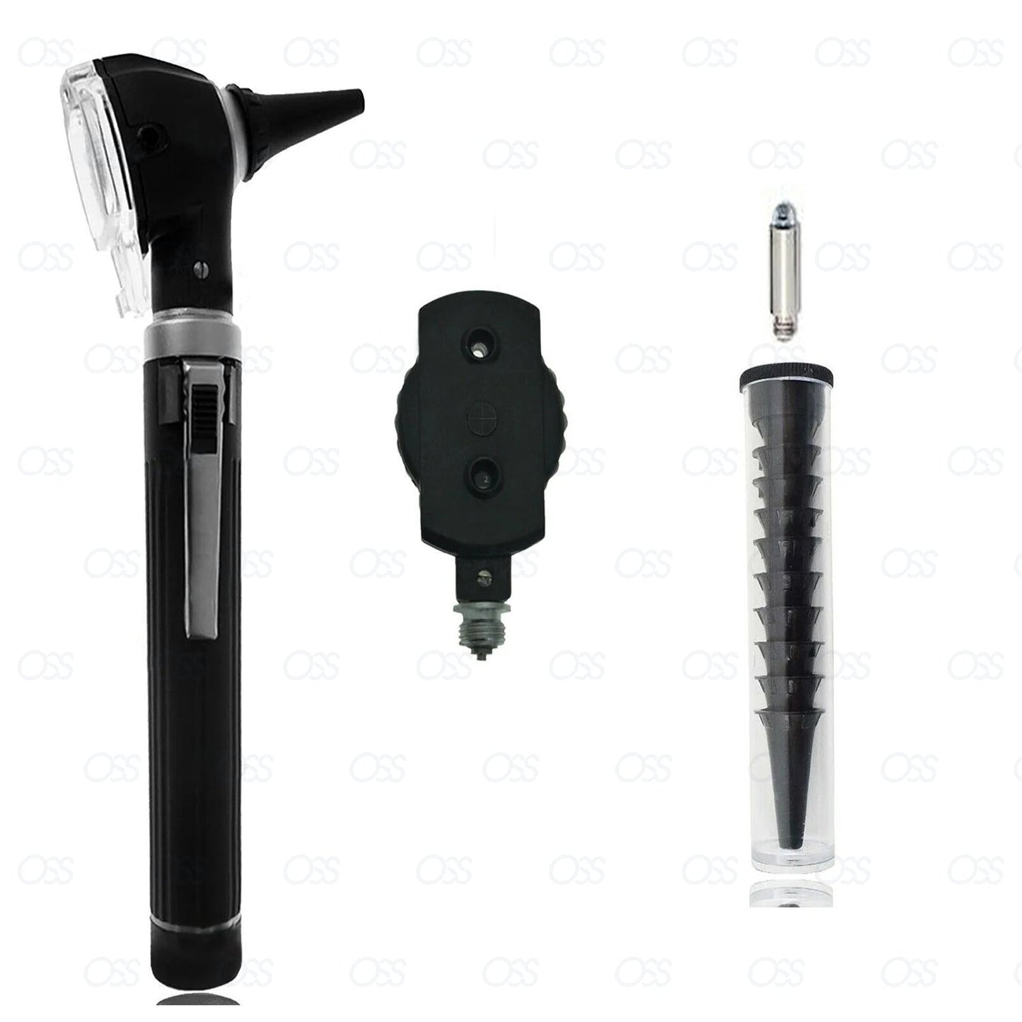 LED F.O. Otoscope and Ophthalmoscope Set Essential Diagnostic Tools for Healthcare Providers
